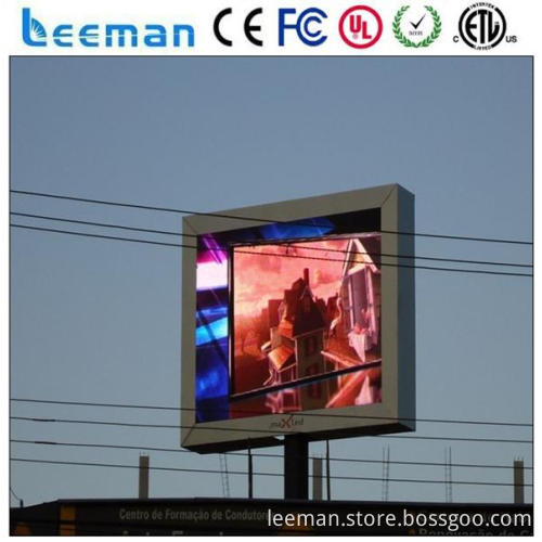 shenzhen led screen with ce p10 led module cabinet waterproof video p10 outdoor led display